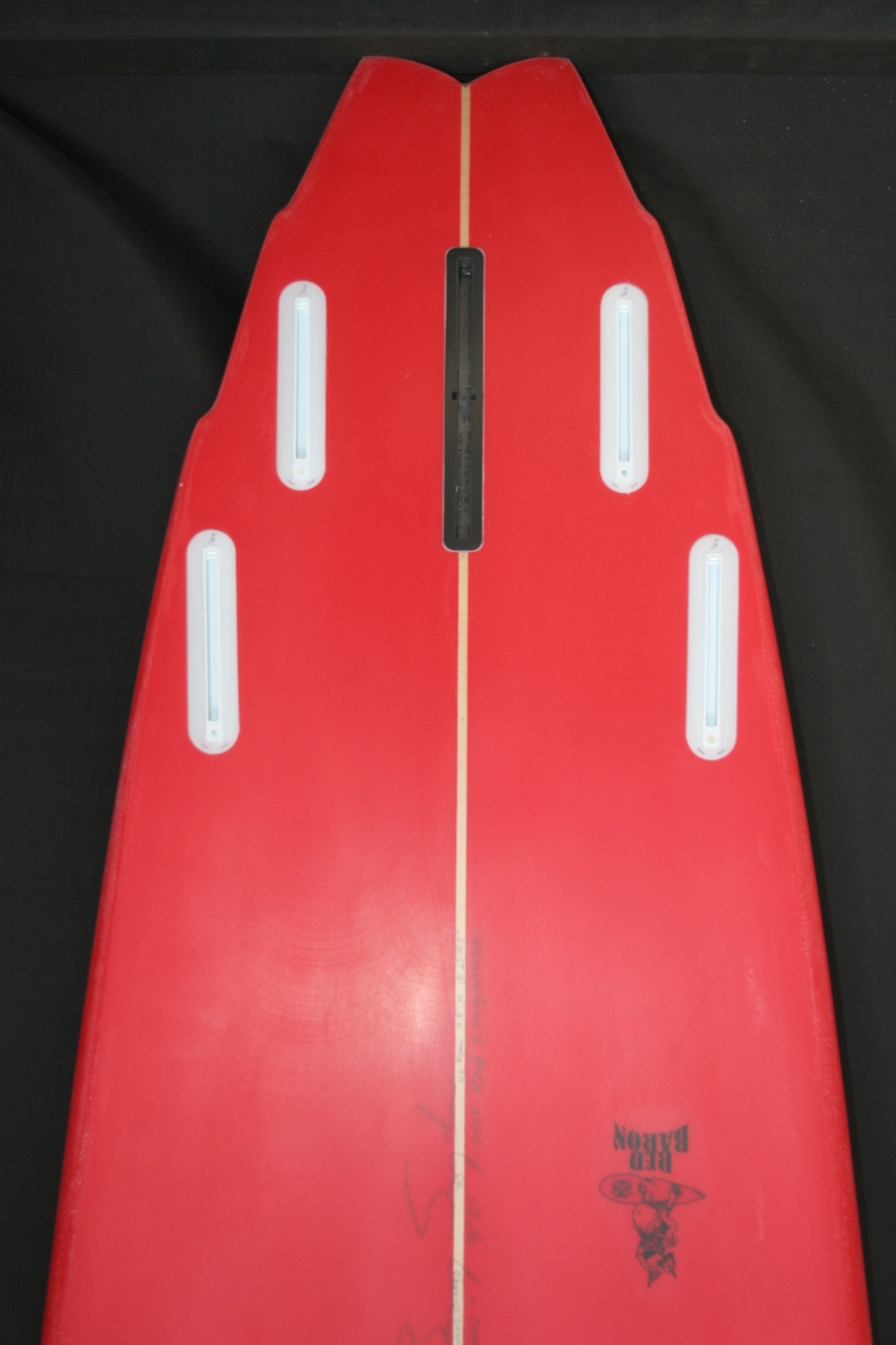 Quad Fin position for a hp longboard Swaylocks